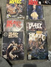 Heavy Metal Adult Illustrated Magazine 1990-1998 Mixed Lot 32 picture