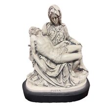 VTG Large Pieta Sculpture Jesus & Mary Madonna Renaissance by Michelangelo 14 In picture