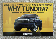 Toyota Tundra Promo Postcard Chicago Auto Show 2008 Skyline Truck Glossy 4