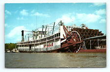 The Showboat Sprague Vicksburg Mississippi MS UNP Steamer Paddlewheel Postcard picture