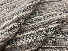 Zinc Textile Textured Horizontal Stripe Fabric- Bramber / Earth 4.70 yds Z657/03 picture