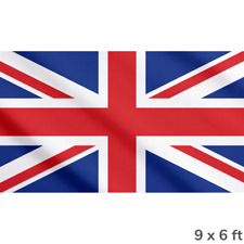 Giant Extra Large Union Jack Flag 9x6ft Huge Massive Union Flag Free UK Delivery picture