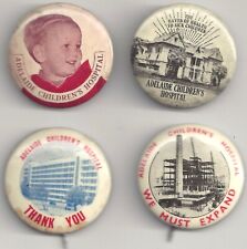 4 Different Vintage ADELAIDE CHILDREN'S HOSPITAL Pins picture