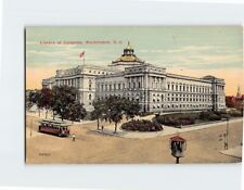 Postcard Library of Congress Washington DC USA picture