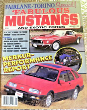 Fabulous Mustangs & Exotic Fords Magazine January 1988 Fairlane Torino Special picture