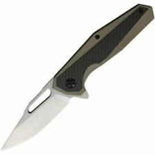 Rough Ryder RR2083 -Q04 T10 Linerlock 4.63  Folding Knife Tan G10 Handle picture