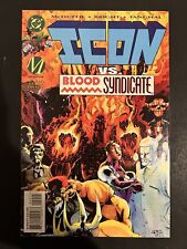 ICON #40 (DC Comics Milestone 1996) VG Low Print Run picture