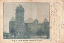 Douglas County Court House Douglasville Georgia GA 1907 Postcard picture