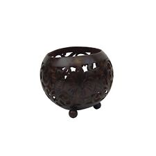Carved Coco Hibiscus Table Accent  Beachcombers picture