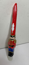 American Greetings Toy Solider Nutcracker Candle Sculpted Christmas Vintage 10