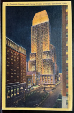 Vintage Postcard 1949 Fountain Sq. & Carew Tower, Cincinnati, Ohio (OH) picture