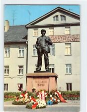 Postcard Lenin Denkmal Lutherstadt Eisleben Germany picture