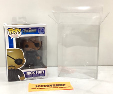 FUNKO POP -MARVEL- AVENGERS - NICK FURY 14 - VAULTED - PROTECTOR CASE picture