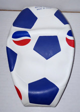 Vintage 1990s Pepsi Soccer Ball - 4 to 6lbs - Yellowing on One Side from Storage picture
