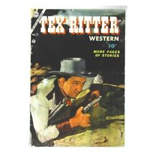 Tex Ritter Western #21 Charlton comics Good+ Full description below [k picture
