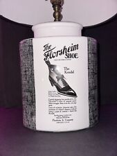 Florsheim &Company The Florsheim Shoe The Aragon Advertising Porcelain Lamp RARE picture