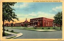 Postcard Jordan Vocational High School Columbus Ga 1947 picture