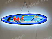 Corona Extra Beer Beach Parrot Happy Hour 3D LED 32