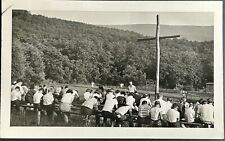 Church Camp Michaux Cumberland Maryland?Real Photo Postcard. RPPC picture
