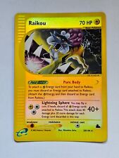 Raikou 28/144 Skyridge Rare Reverse Holo Pokemon Card WOTC 2003 - EX / Near Mint picture