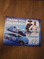 Richard Petty #43 Autographed Pioneer Records Management Hero Card picture