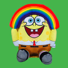 Kidrobot Nickelodeon NECA Spongebob Squarepants Rainbow Phunny 8” Plush NEW picture