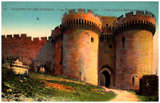 Le Chateau Castle Entrance Villeneuve-les-Avignon France 1910s Postcard Unused picture