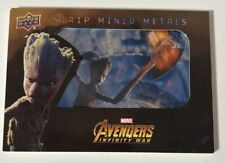 2018 Upper Deck Marvel Avengers Infinity War Strip Mined Metals Groot #SMM4 p9m picture