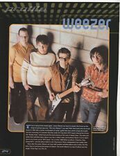 Weezer pinup Patrick Wilson Mikey Welsh Rivers Cuomo Brian Bell pix Play contest picture