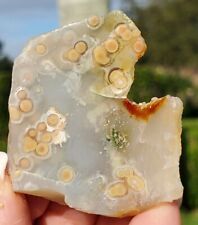 Ocean Jasper Madagascar/52mm semi polish stone/BEAUTIFUL/MAROVATO OLD STOCK/RARE picture