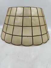Capiz Oyster Shell Tapered Lamp Shade 16