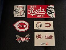 Cincinnati Reds Temporary Tattoos  4 different On Two Sheets  & 4 Sticker Sheets picture