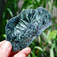 3.75in 52g Flashy Seraphinite Crystal Slab Slice, Russia picture