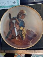 Vintage Northern Dancer Bill Hartack Up by Fred Stone 1991 Collector Plate #171  picture