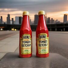 Vintage Heinz Tomato Ketchup Salt and Pepper Shakers  Made in Hong Kong picture