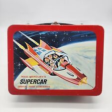 1962 Mike Mercury Supercar Metal Lunchbox Complete With Thermos Ohio Art picture