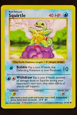 WOTC 1999 Pokémon Base Set #63/102 - Shadowless Squirtle -  NM/MT+ picture