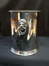 Rare PH VOGEL & CO•ENGLAND• c1875 Silverplate Syphon Stand/Cooler/Vase•Lion •EUC picture