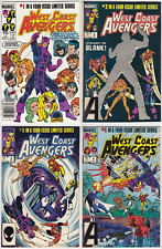 West Coast Avengers LOT (4) Limited Series Full Run Comic Book 1984 Roger Stern picture