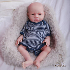 COSDOLL 18.5in Full Body Silicone BOY Doll Reborn Baby Dolls 6.61lb Newborn Baby picture