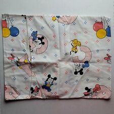 Vintage Disney Alphabet Pillowcase Colorful Children's Size With Characters L👀K picture