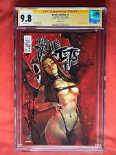 The Devil’s Misfits 1 Cover P Variant CGC 9.8 SS signed by Jamie Tyndall picture