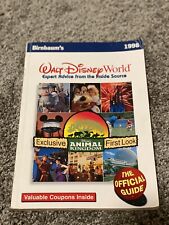 Vtg Birnbaum's 1998 Walt Disney World Official Guide Animal Kingdom First Look picture