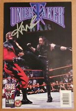 Undertaker #4A VF; Signed Kane Chaos | WWF Photo Cover  picture