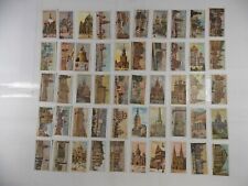 Wills Cigarette Cards Gems of Russian Architecture 1917 Complete Set 50 picture