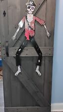 Halloween decorations vintage Jointed Skeleton picture