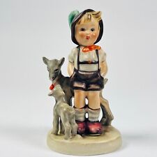 Vintage 1964-1971 Goebel Hummel Figurine Little Goat Herder TMK 4 picture