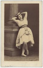 CDV circa 1865. The Dancer Coralie Brach by Disderi. Dance. Dance. picture