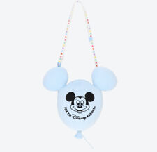 Japan Tokyo Disney Resort Mickey Balloon Shoulder Bag Pochette Pouch 2022 Blue picture