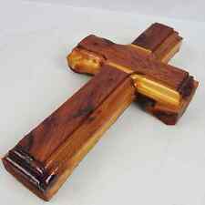 Vintage Wood Cross 11.5 x 6.5 Inch Handmade picture